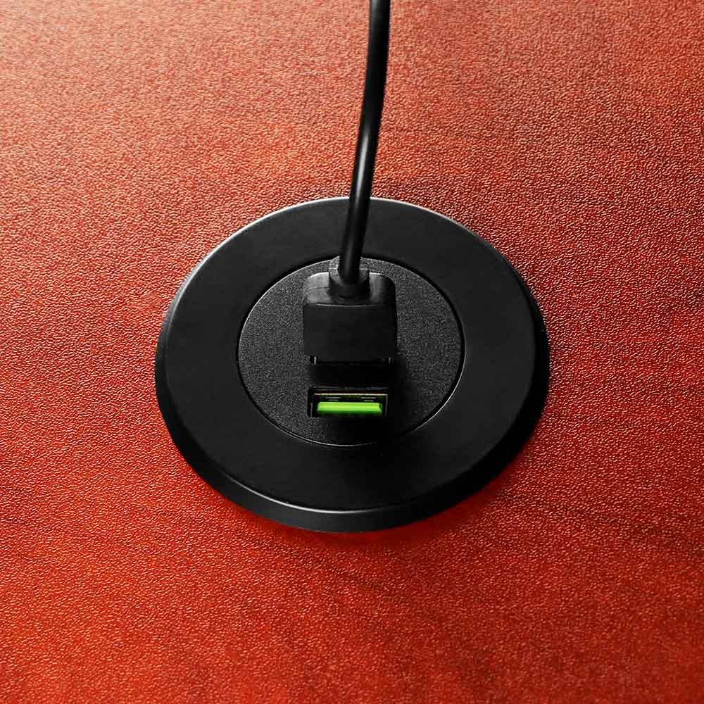 Powstro 3 USB Desktop Charger 5V 3.1A Office Home Desk Hole Charge Station Universal for iPhone Samsung Xiaomi Phone Charger