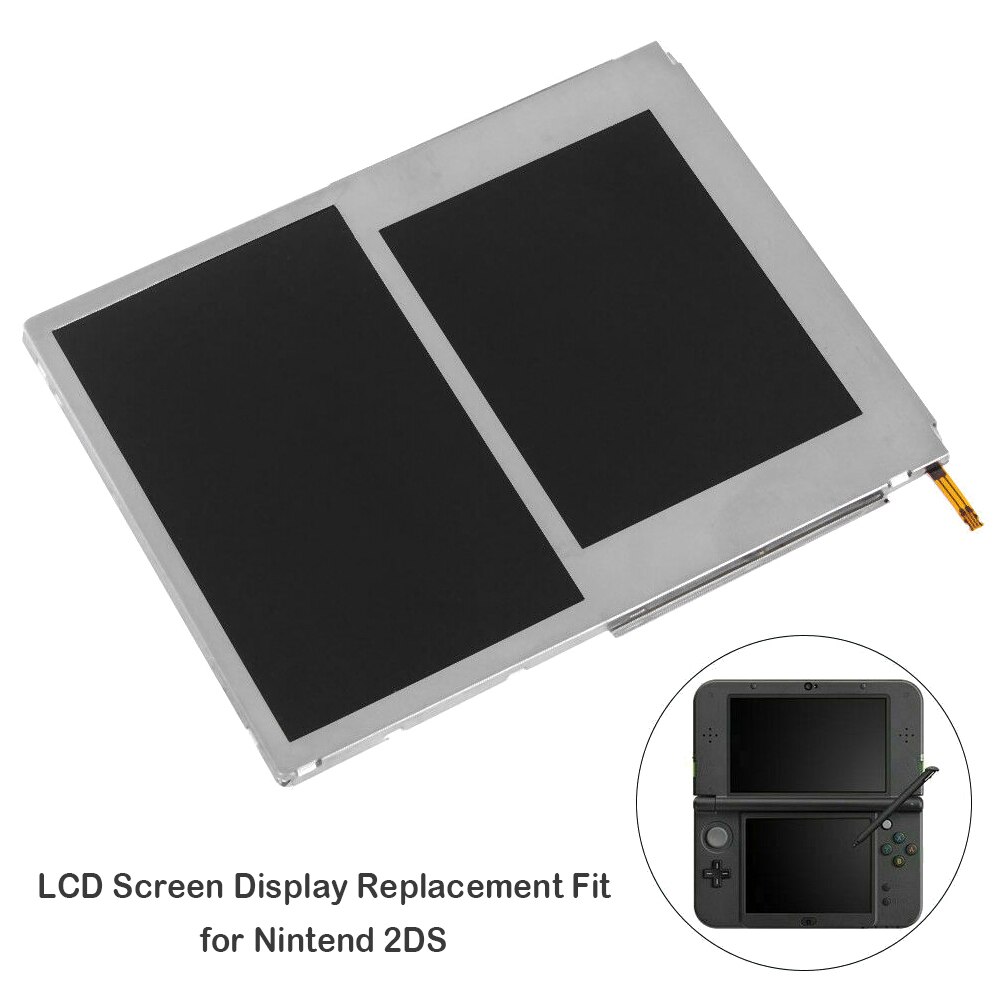 Originale Nuovo LCD per Nintendo 2DS Schermo LCD Superiore Inferiore Superiore Inferiore di Ricambio Parte di Riparazione Professionale