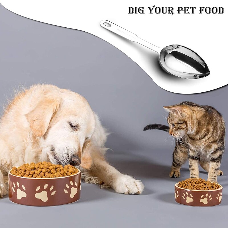 Stainless steel oval 1 cup measuring scoop ice cream tea food measuring spoon multifunctional measuring scoop