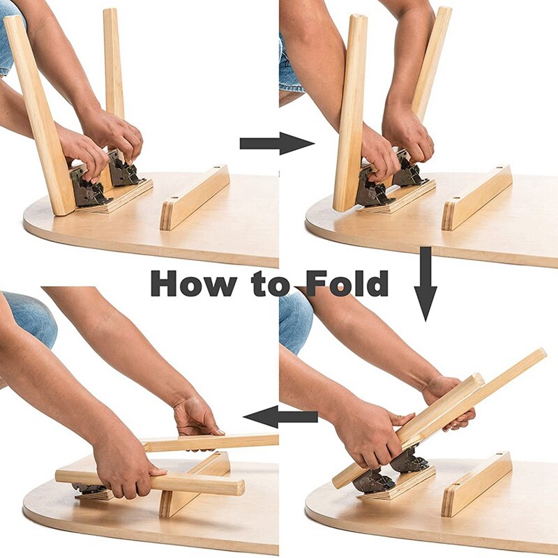 Metal Foldable Bracket Self-Locking Hinge Hardware Accessories with Screw Lock Extension Bracket