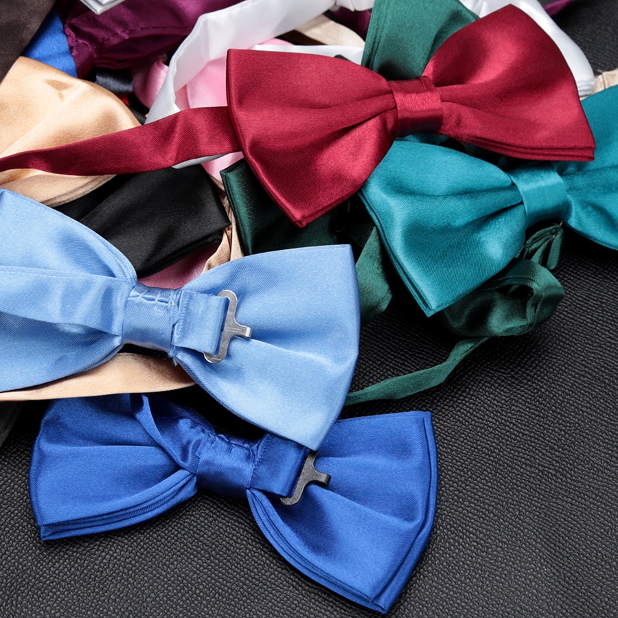 Herren Fliege Hochzeit Krawatten für Männer Frauen Solide Schmetterling Krawatte Krawatte Männlichen Kleid Hemd Zubehör Bowtie