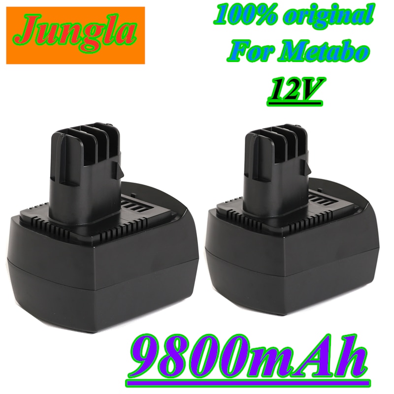 12V 9800Mah Ni-Mh Power Tool Batterij Voor Metabo 6.02151.50 BZ12SP Bs 12 Sp, Bsz 12, bz 12 Sp, Ssp 12, ULA96