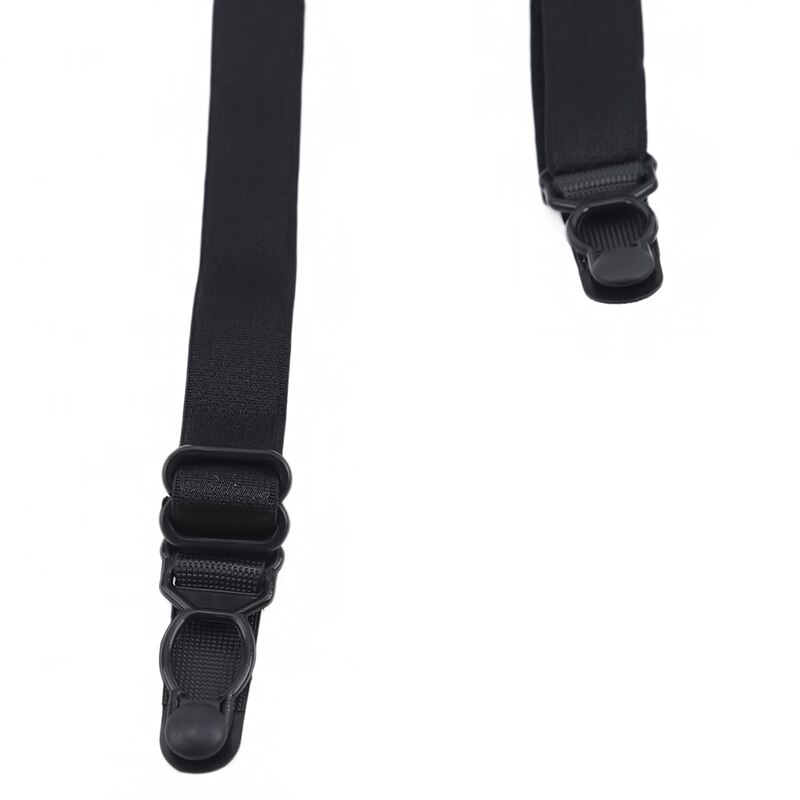 Gamba regolabile Bretelle Camicia Titolari Giarrettiere Uomo Camicia anti-Rughe anti-scontrino Morsetti Ornitorinco Pinze Mens Camicia di clip elastico