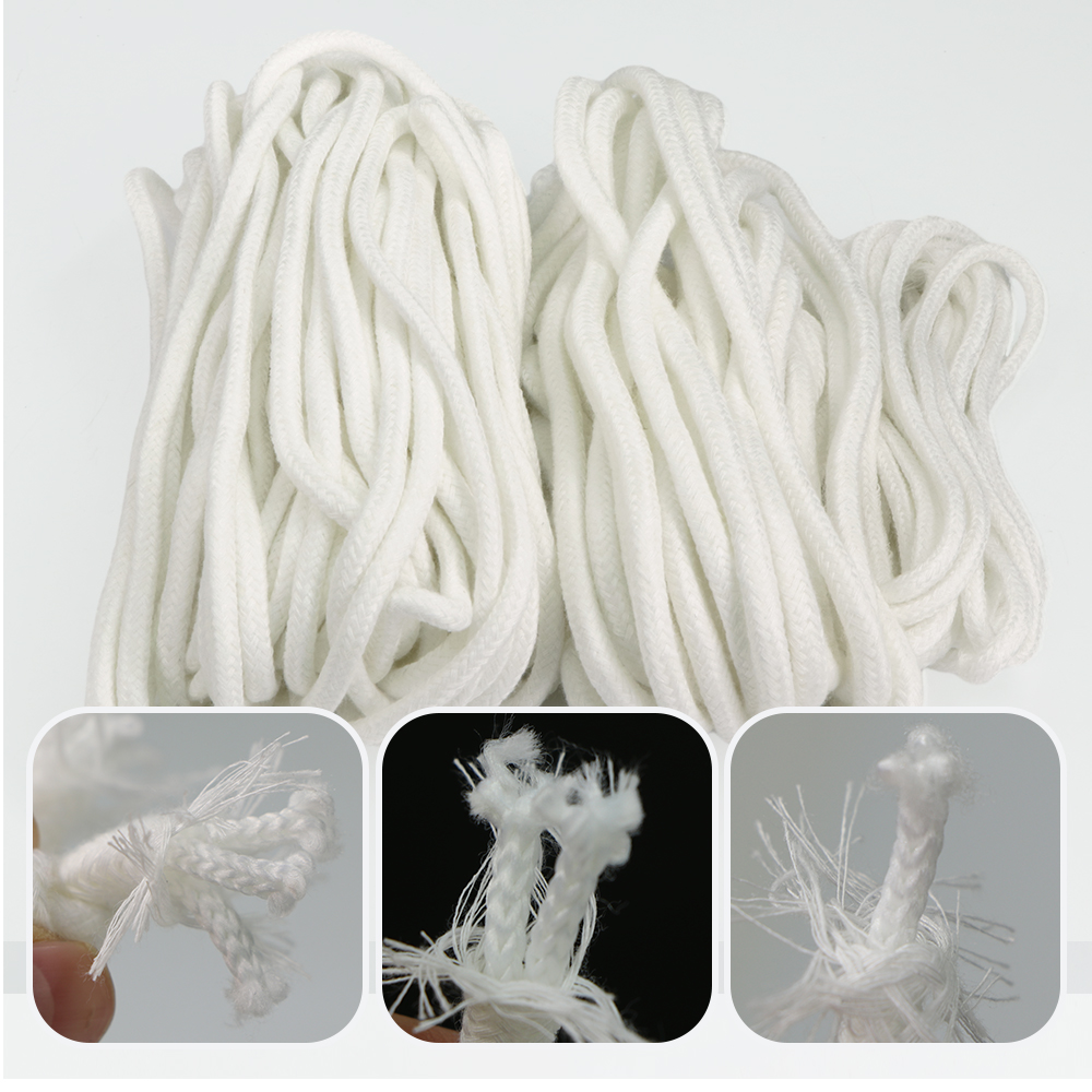 Mechas absorbentes de riego automático, accesorios de cuerda para vacaciones, maceta, sistema de dispositivo DIY, goteo de algodón acrílico, 5M, 4/5/6mm