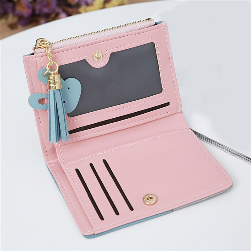 Women's Wallet Short Women Coin Purse Wallets For Woman Card Holder Small Ladies Wallet Female Mini Clutch For Girl