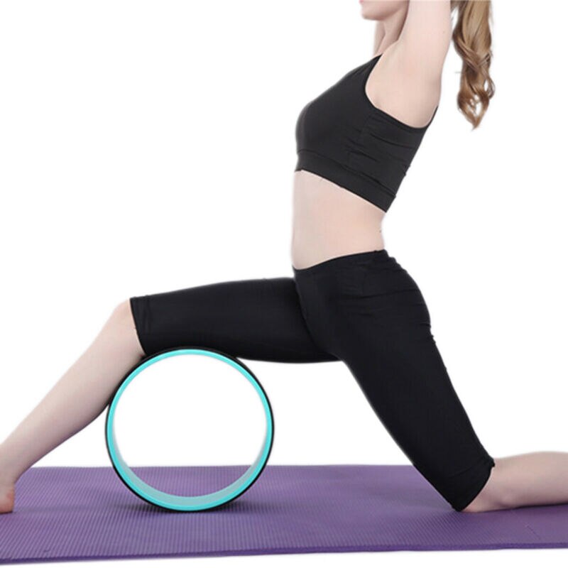 Fitness Yoga Wheel Roller Extreme Yoga Pose Stretching Improving Back Ben