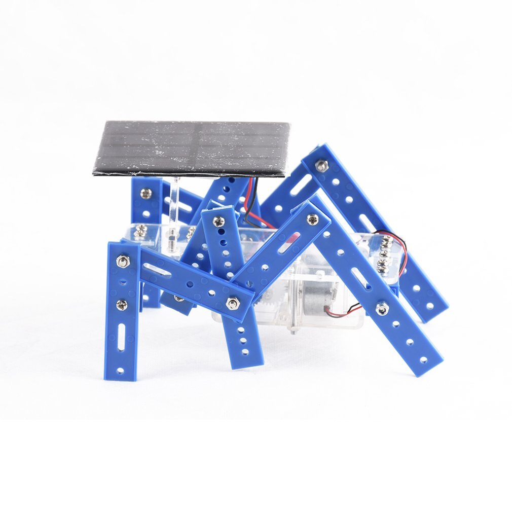 Solar Version Of The Six-Foot Robot No. 62 Model Assembled Diy Handmade Material Package