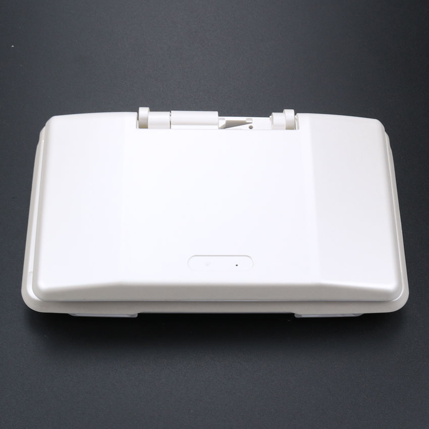 Yuxi blauw rood zwart groen wit zilver volledige vervangende behuizing behuizing cover shell kit voor nintendo ds voor nds console: Wit