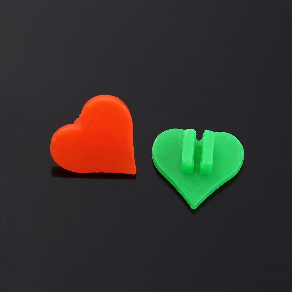 1Set Colorful Safety Kids Clip Bicycle Round Multi-color Love Heart Stars Wheel Bike Accessories Decoration Bead Spoke Beads