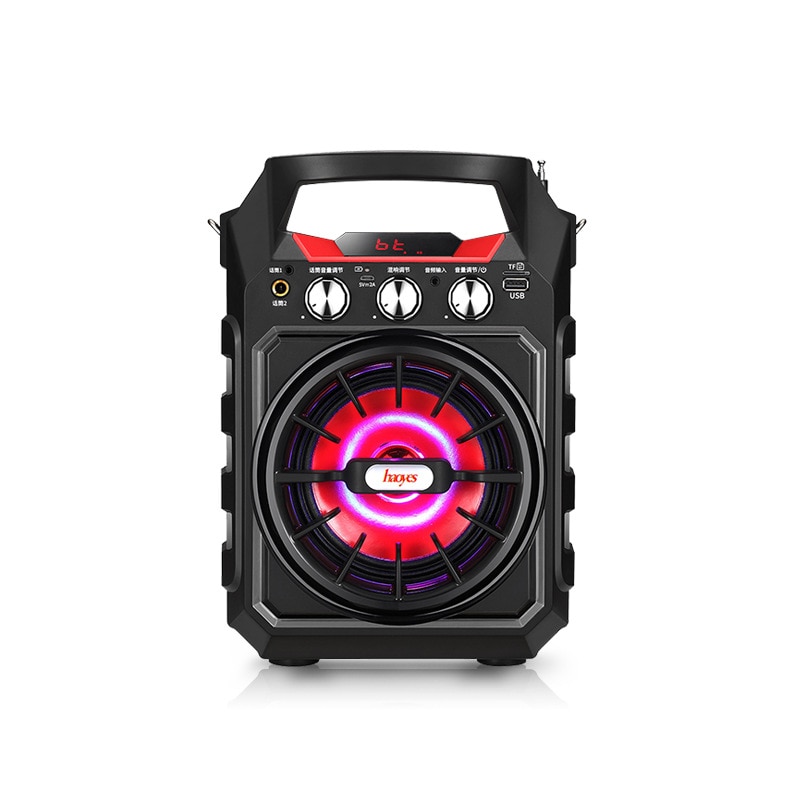 K2 Square Dance Audio Draadloze Bluetooth Luidspreker Home Outdoor Draagbare Card Multifunctionele Subwoofer Grote Volume