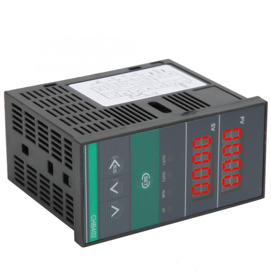 BERM CHB402 Thermostat Intelligent Digital Display Temperature Controller AC180-240V 0-400 Degree Digital Thermometer