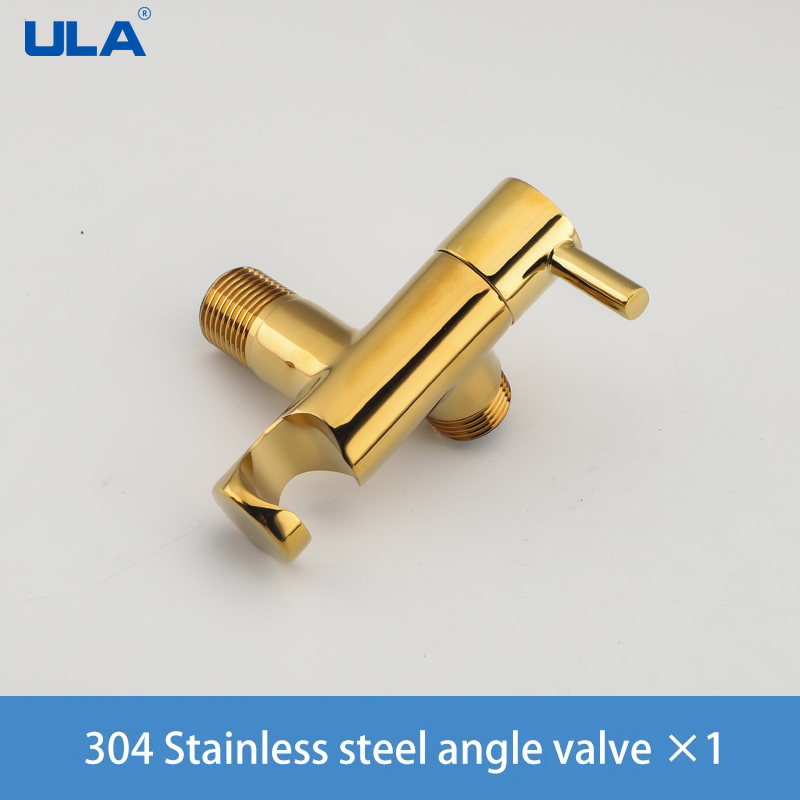 Ula Hoek Klep 1/2 Hoek Ventiel 2 Manier Of Eenrichtingswater Ventiel Muur Douche Omleiding Ventiel T Klep Driehoek Ventiel Bad Accessoires