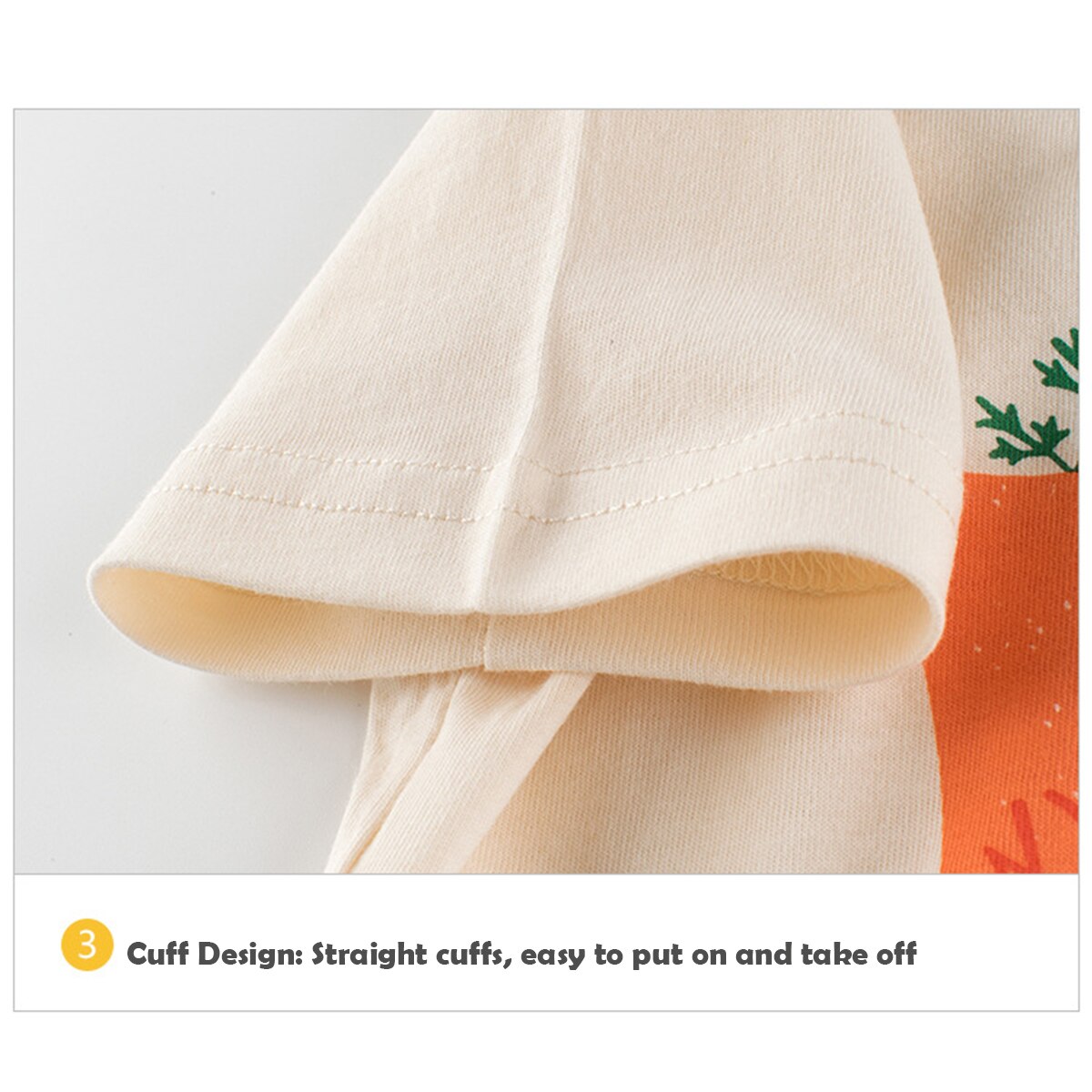 T-shirt à manches courtes et col rond pour bébé fille, vêtements d&#39;été à la