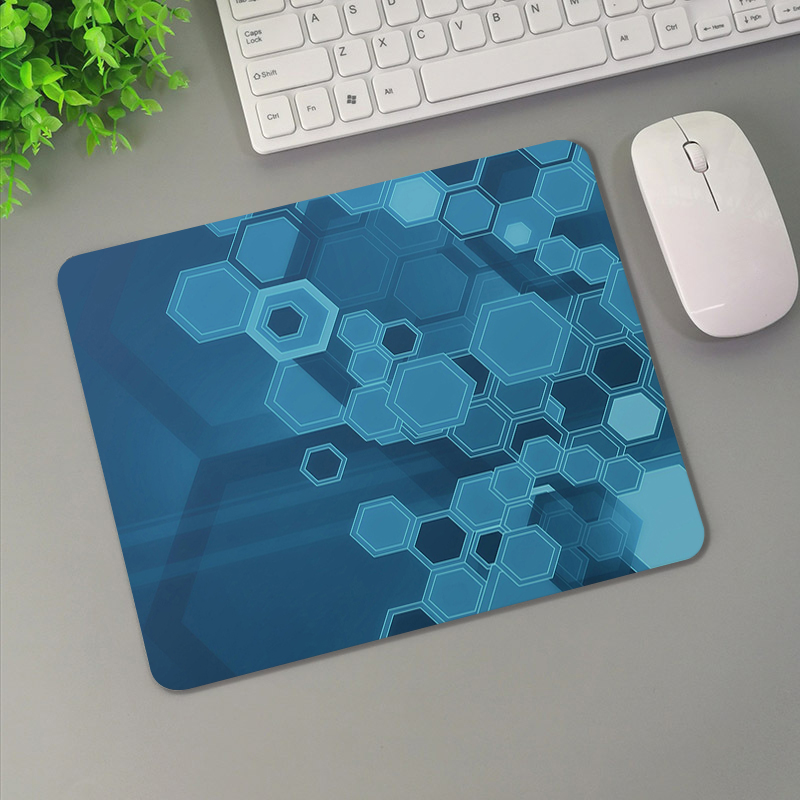 Kleine Geschwindigkeit Spielen Zubehör Mousepad XXS Gummi Tastatur Kunst Maus Pad Gabinete PC Gamer Schreibtisch matt Tapis De Souris Spiel Teppich: Marine Blau