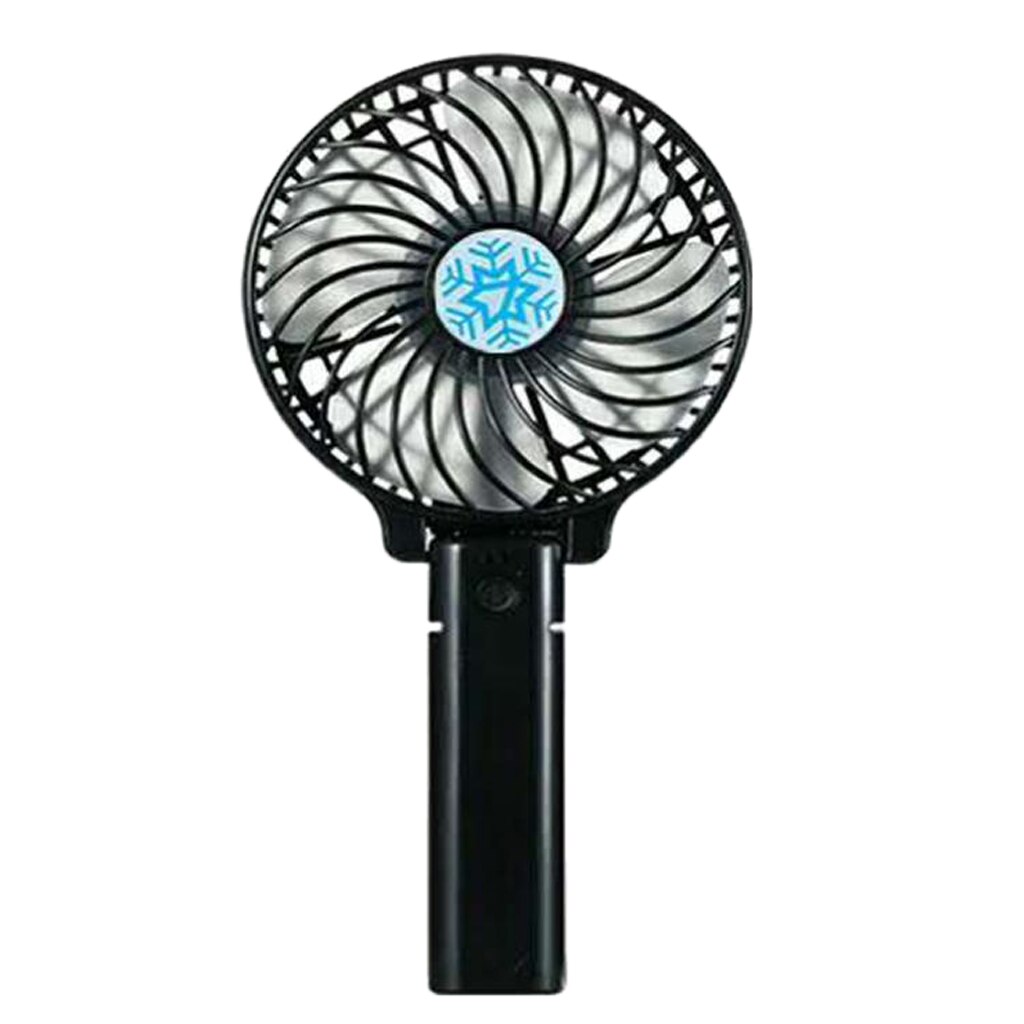 Portable Mini Handheld Silent USB Fan Gadgets Handhold Cool For Laptop PC Notebook Desktop PC Computer Mini USB Fan Cooling Fans: Black 225x105x65mm