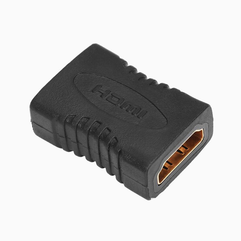 5pcs Black HDMI Female to Female Extender Coupler Adapter Connector F/F Suitable For HDTV Mayitr