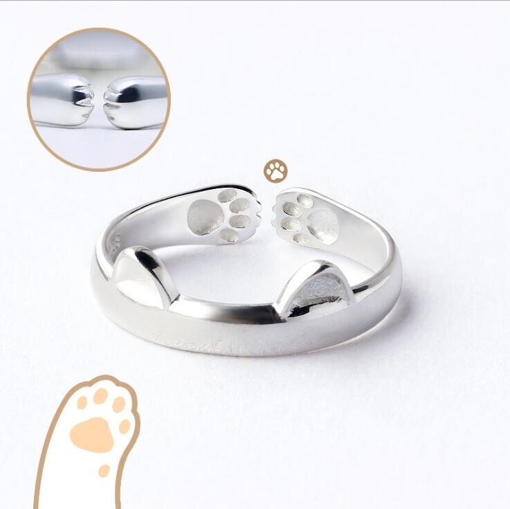 2022 Simple Open Rings for Women Girls Geometric Whale Tail Leaf Bar Heartbeat Plane Finger Ring Jewelry anel: SYJZ005