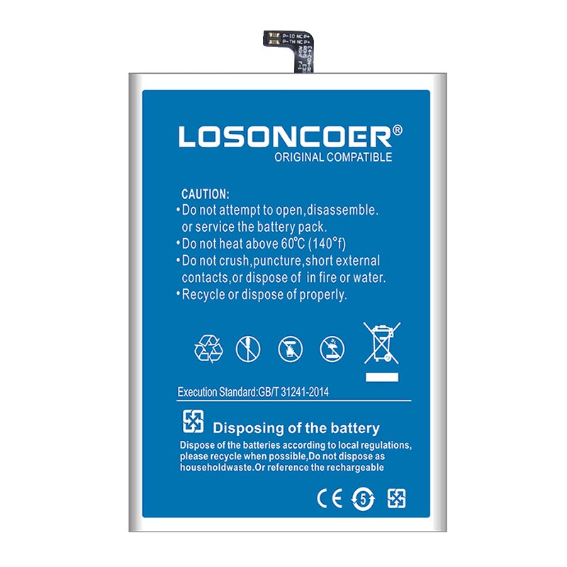 LOSONCOER, batería BM51 de 7100mAh para Xiaomi Mi Max3 Max 3, batería para teléfono móvil, en Stock y herramientas