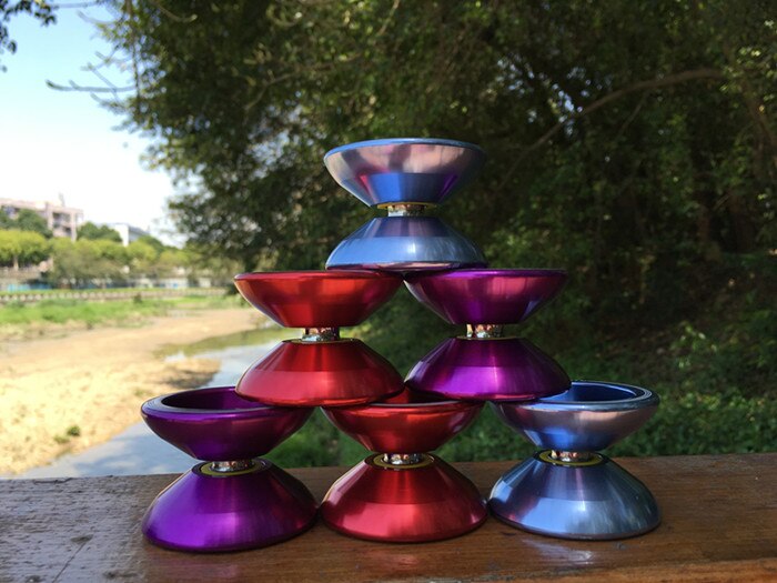 Yoyo mágico de mariposa diabolo, juego de aluminio de alta precisión, accesorios especiales, tipo de sueño muerto, juguetes para niños