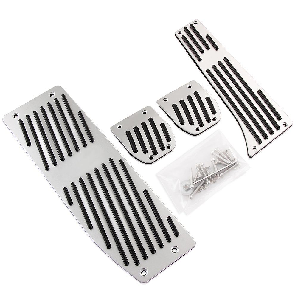 Productos populares accesorios de coche aleación de aluminio MT pedales de pie para BMW X1 E30 E39 E36 E46 E87 E90 E91 E92 E93 M3 estilo de coche