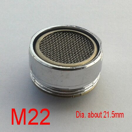 M28 m24 m22 messing vandhane belufter til blandingsbatteri forkromet  m24*1 m22 m18 m20 filter vandudtag vandhane sprøjt tilbehør: M22