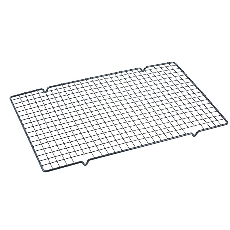Rustfrit stål kølestativ trådrist kage mad stativ ovn sikker køkken bagning pizza brød grill holder hylde: Default Title