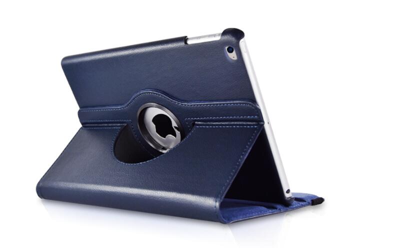 etui na iPada 9.7 2017 2018 A1822 A1823 A1893 ultra szczupły PU Skórzany tablet podstawka pokrywa dla jabłko iPad powietrze 1 powietrze 2 5 6 9.7 Obudowa: Ciemnoniebieski