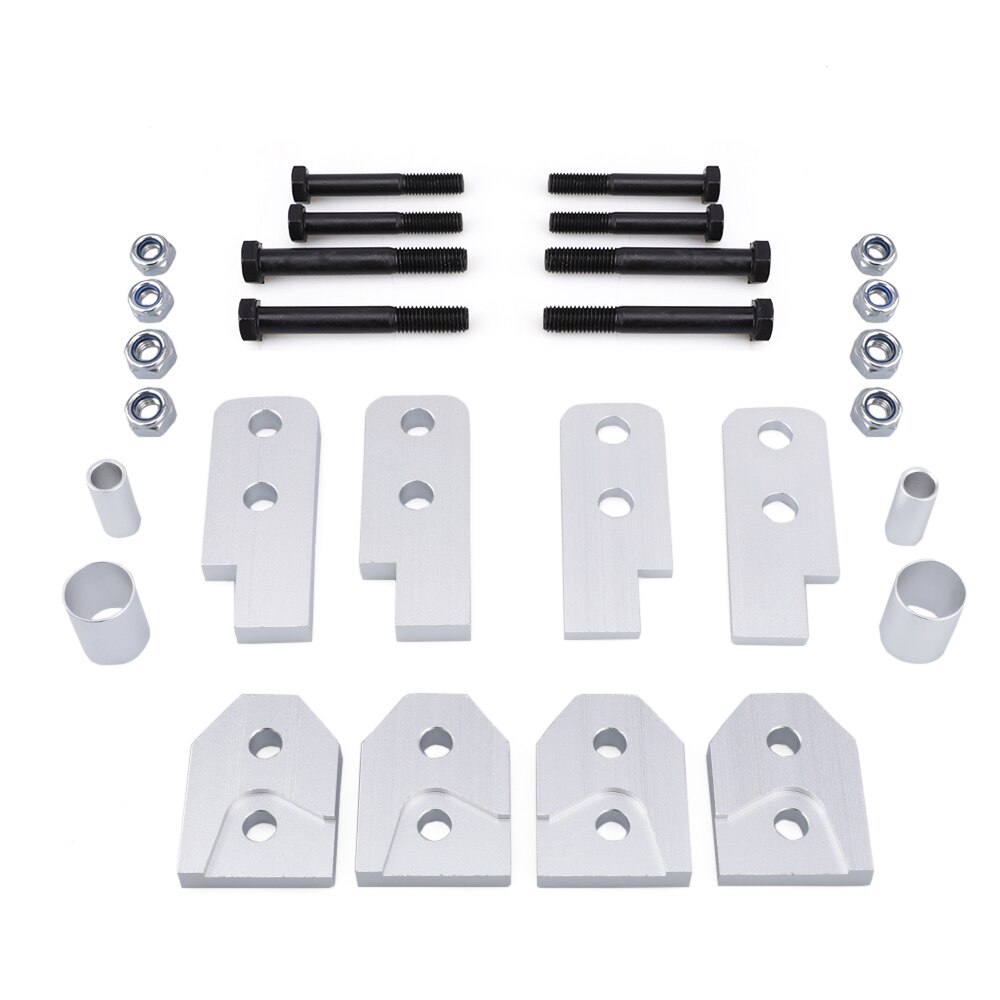 2&quot; Lift Kit Aluminum Alloy For Yamaha Rhino 04-09 450 660 700 Sport Or Se Made In The USA: Silvery