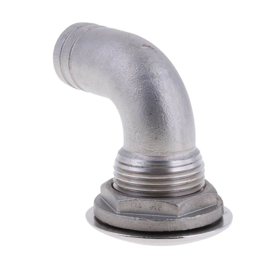 Boat Deck Floor Drain Fitting - 1" Marine 316 Stainless Steel