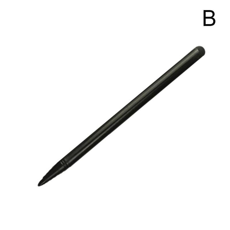 1 st universell högkänslig skärmpenna med dubbla användningsområden för surfplatta ios android smartphone smart stylus penna rysik do phone: Svart