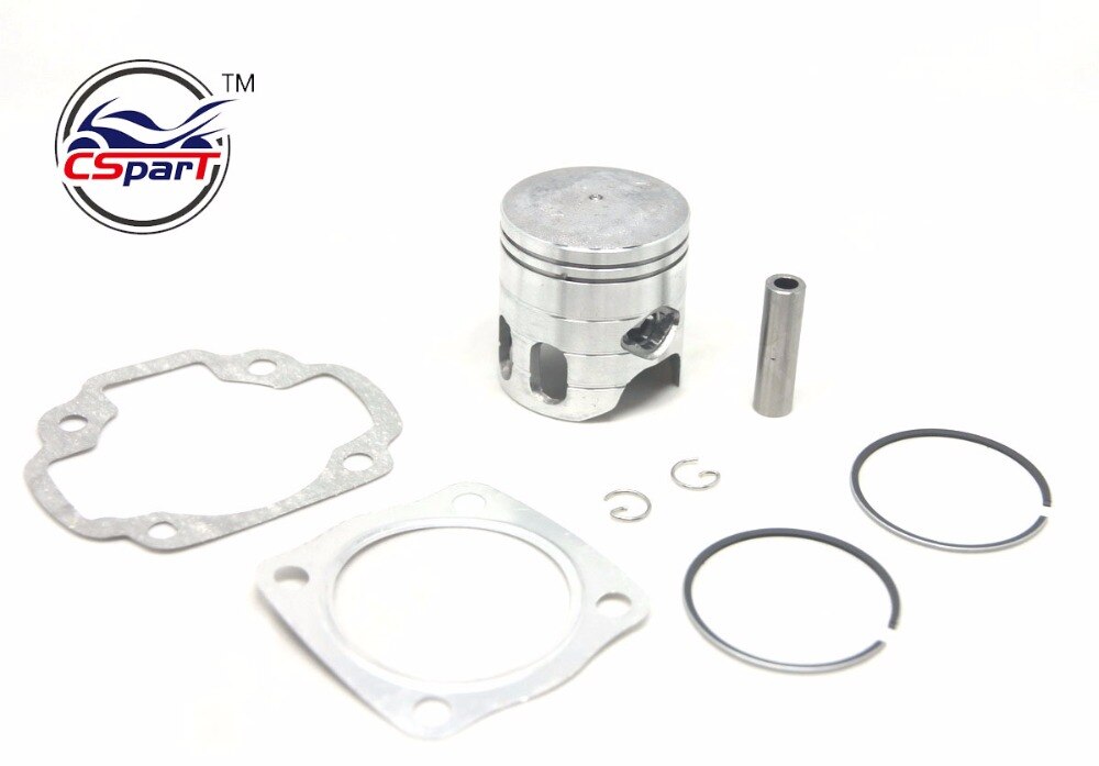 Performance 47MM 10MM Piston Ring Gasket Kit 2 Stroke 70CC JOG MINARELLI Minarelli 1E40QMB JOG 50 3KJ 1P40QMB ATV Go Kart