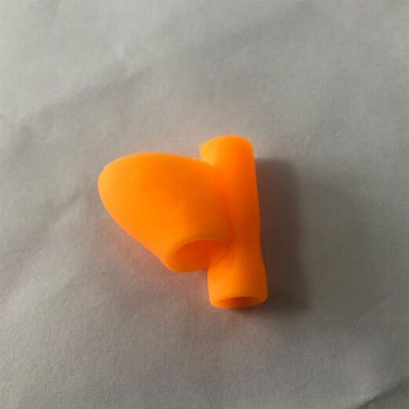 Pencil Grips Children Pen Writing Aid Handle Right Hand Write Helper Posture Correction Preschoolers Kids Pencil Learning Tool: Orange