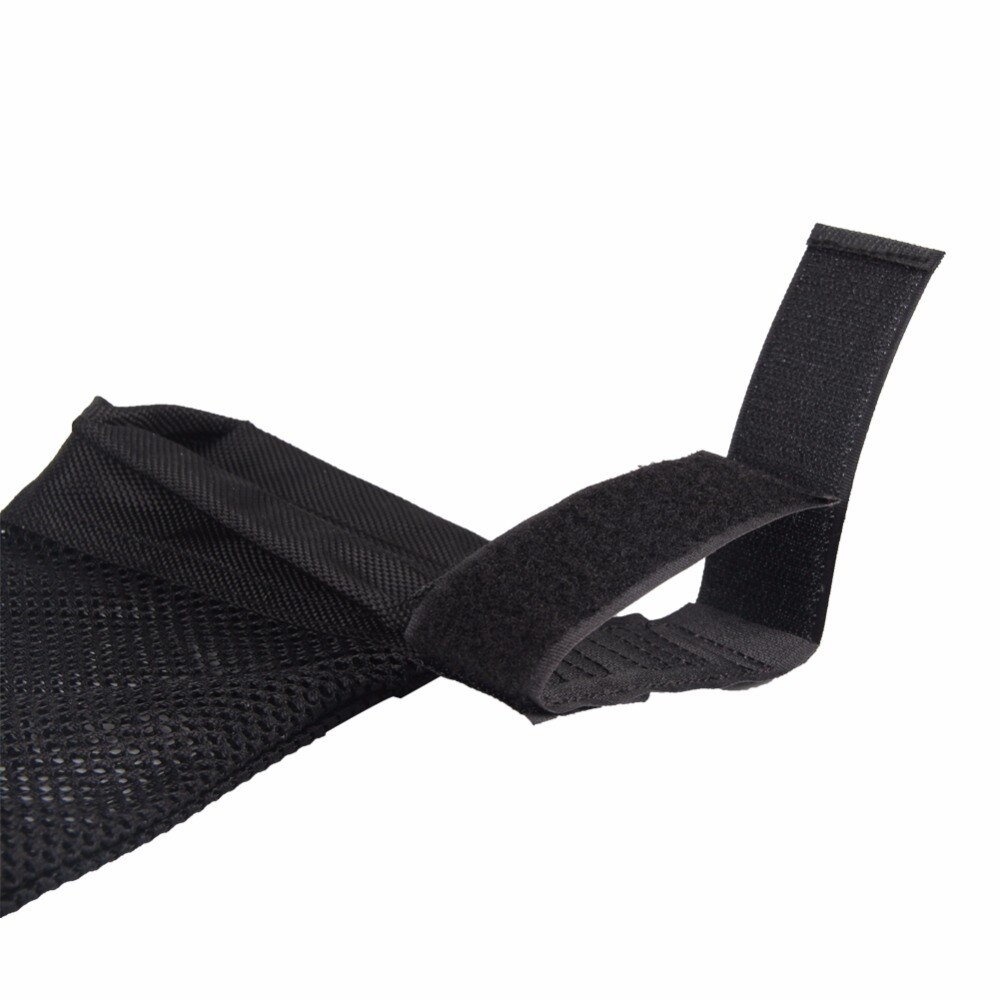 AR Brass Shell Catcher Mesh Bag Zippered Closure Nylon Pouch Black for 20mm Rail HT37-0063