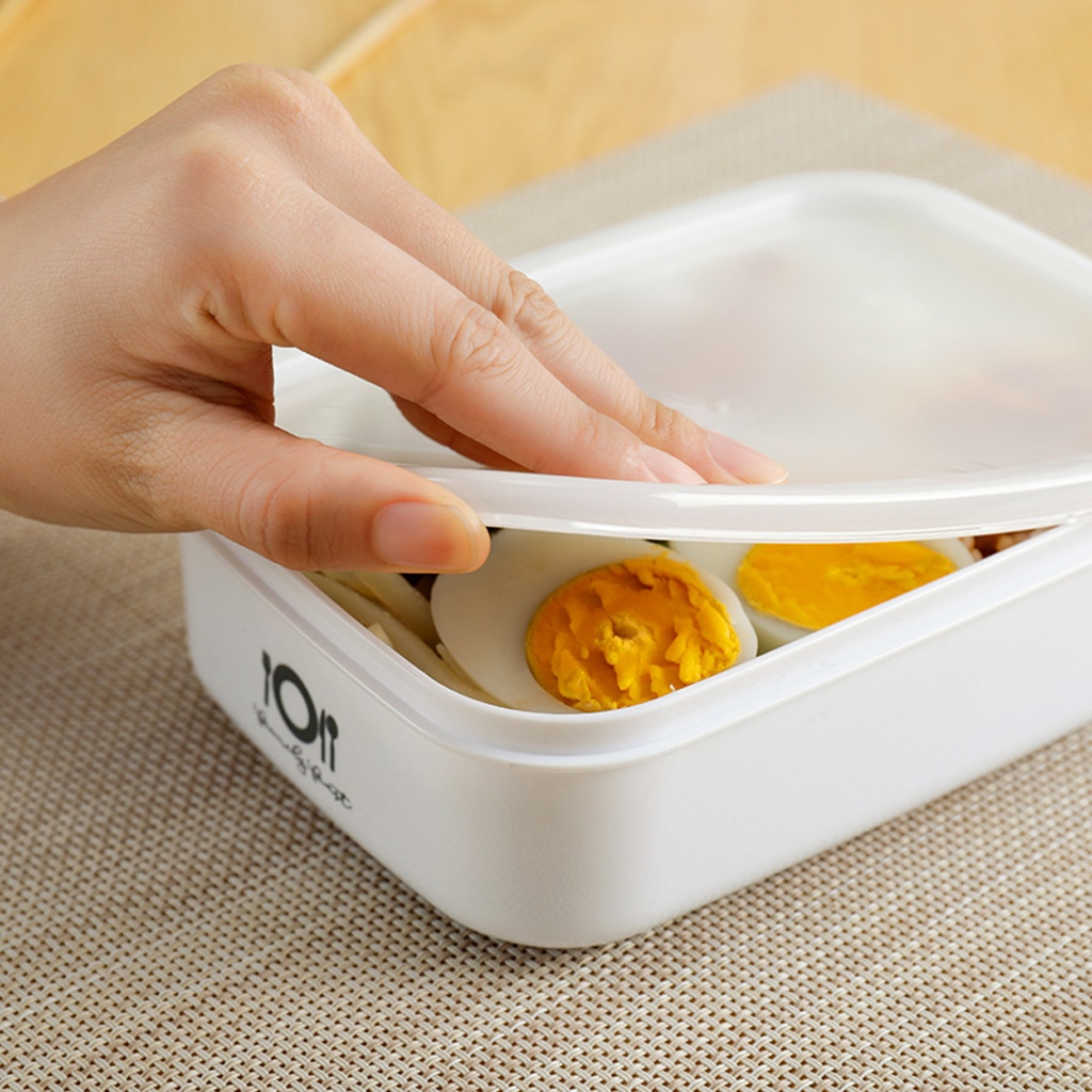 Square Lunch Box Eco-friendly Wheat Straw Material Portable Bento Box Microwaveble Food Storage Container For Children #15