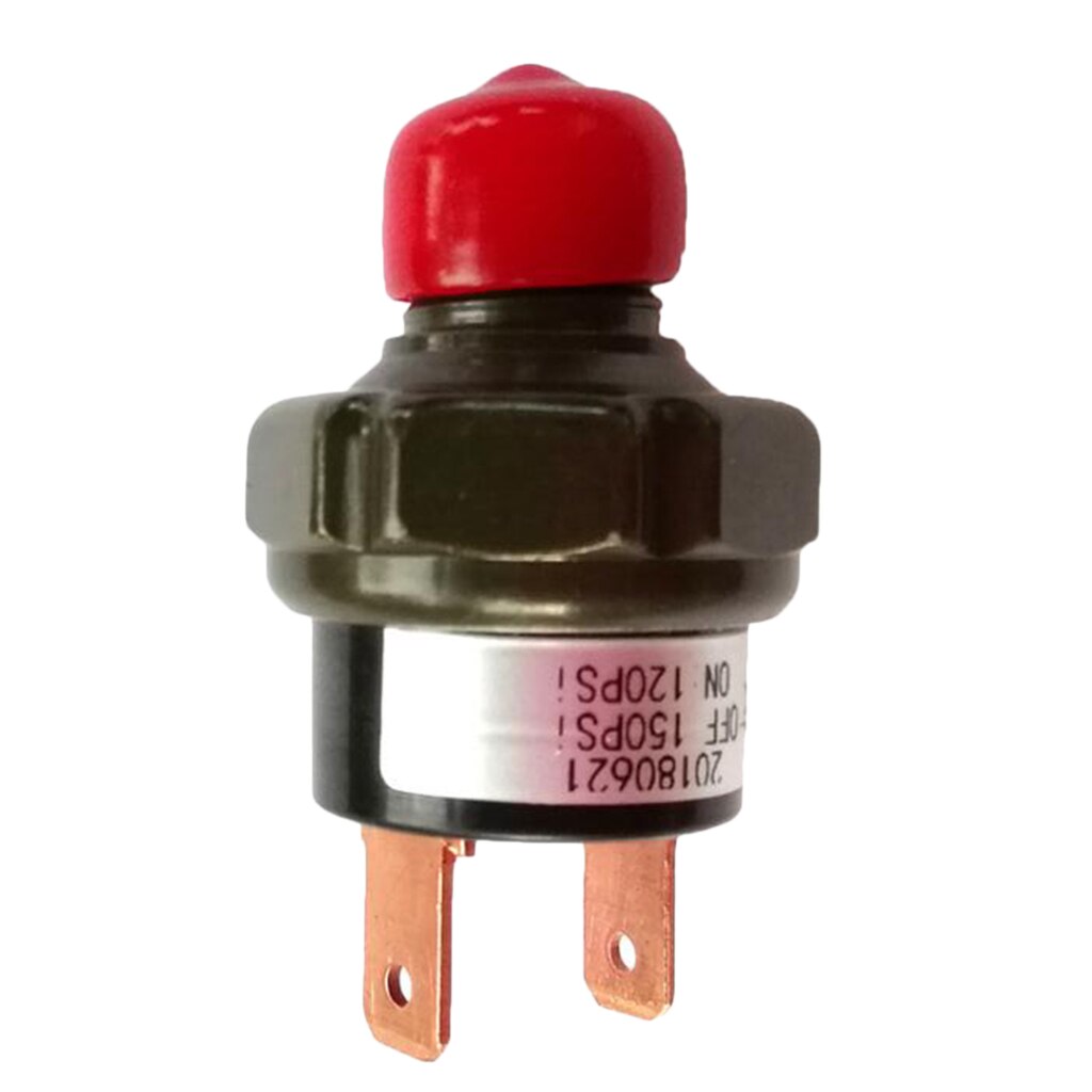 Heavy Duty Air Pressure Control Switch Valve 1/4'' NPT 120-150 PSI for 12V Air Compressor, Air Tool Parts & Accessories