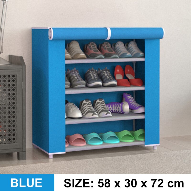 5/7/10 schicht Schuh Gestell Abnehmbare Staubdicht Vlies Stoff Schuh Schrank Hause platzsparende Stehen Halfter Schuhe Veranstalter
