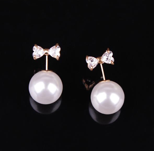 Women Imitation Pearl Anti-lighting Word Brooch Open Shirt Leader Mouth Mini Small Insert Fixed Buckle Assembly Female