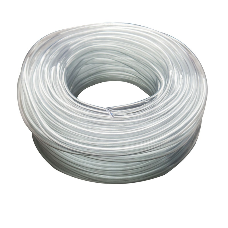 Pvc-slang vattenrörsrör för vattenpump, hållbar mjuk transparent trädgårdsvattenslang, akvariepumprör för bevattningsfontän