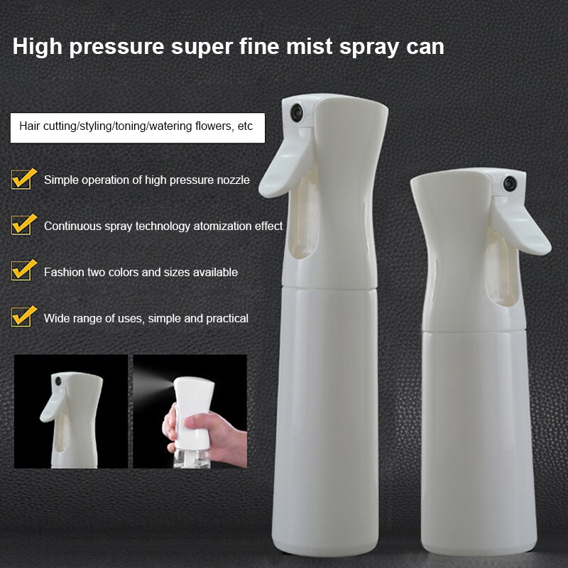 200/300ml Ultra-fine Atomization Bottle High Pressure Spray Bottle Toning Water Bottle Spray Bottle Portable Garden Watering Can