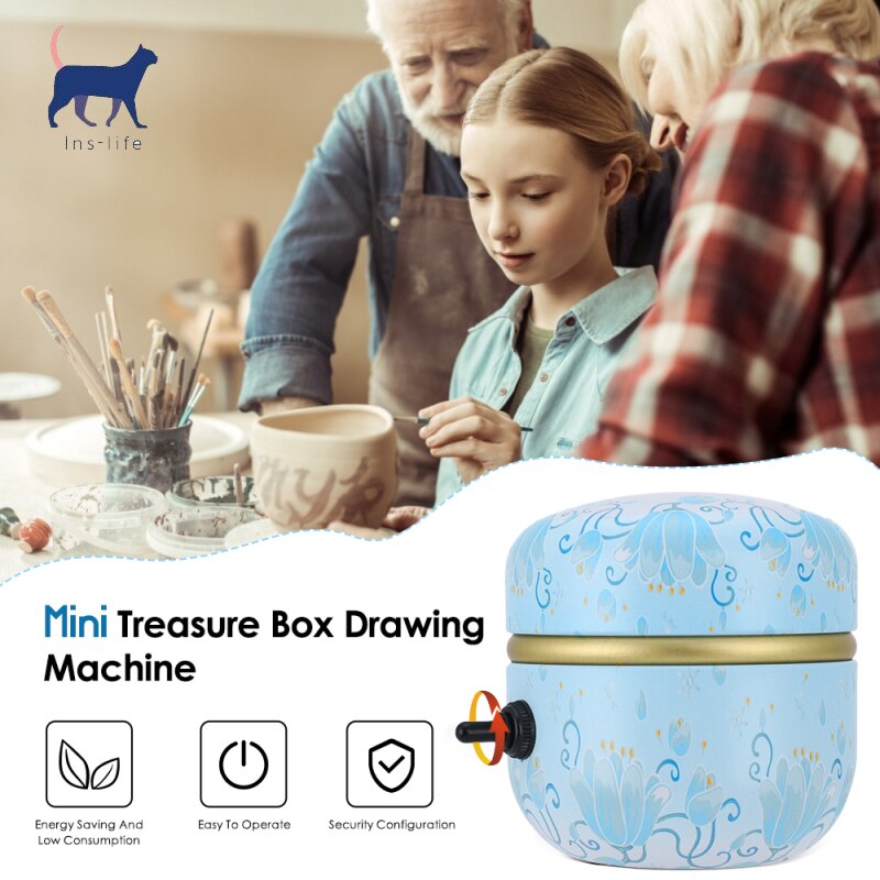 Ceramic Machine Electric Pottery Machine Electric Pottery Wheel Ceramic Machine Pottery DIY Machine Stepless Speed Regulation