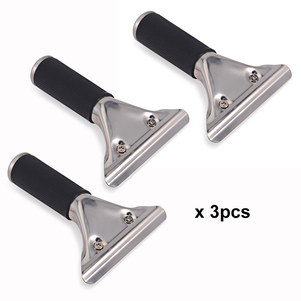 EHDIS – raclette BLUEMAX, manche en vinyle, pelle à neige, grattoir à glace, lame en caoutchouc, teinte de fenêtre, outil de nettoyage, lavage de voiture: 3pcs x handle