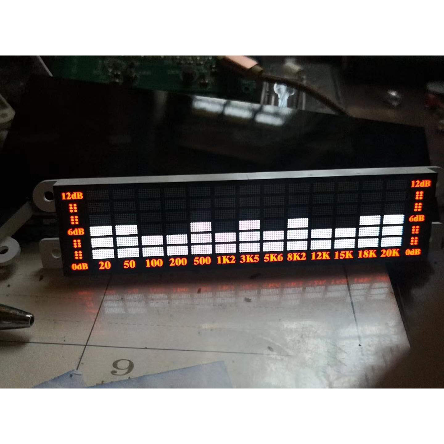 Nvarcher Sound Control Led Full-Screen Muziek Spectrum Display Met Drive