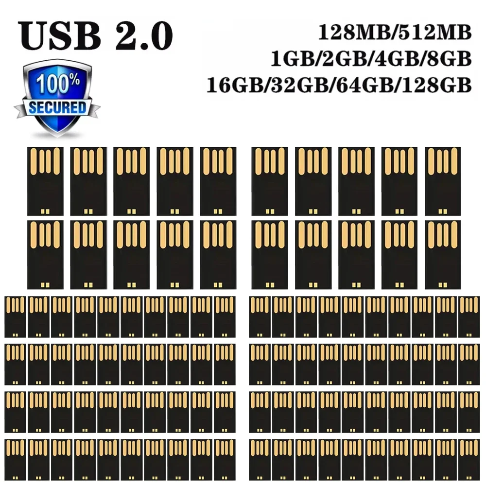 High speed UDP USB 2.0 memory flash 4GB 8GB 16GB 32GB 64GB 128G short U disk semi-finished chip pendrive Fast