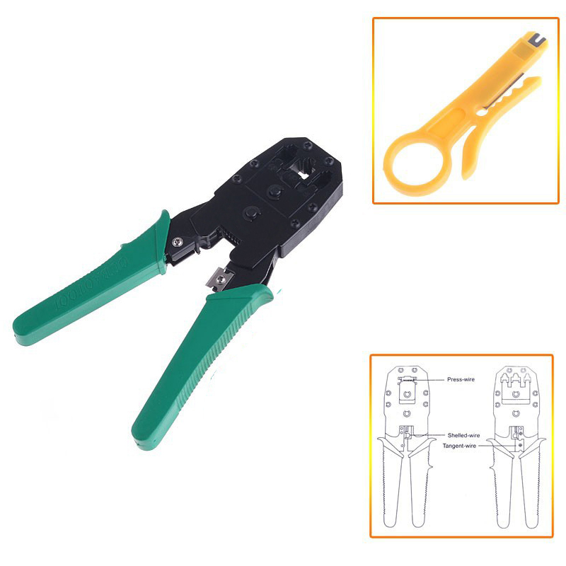 Multi Tool RJ45 RJ11 RJ12 Wire Cable Crimper Crimp PC Network Hand Tools Herramientas