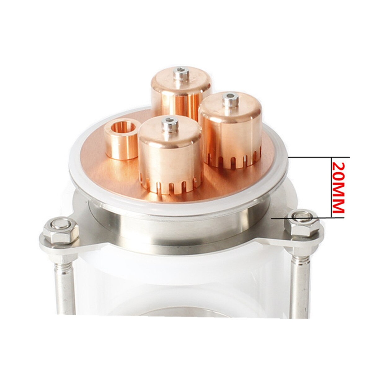 (OD79mm) 99.9% Rosso di Rame piastra bolla per 3 "distillazione colonna. HomeDistillation, Reflusso colonna, chiaro di luna