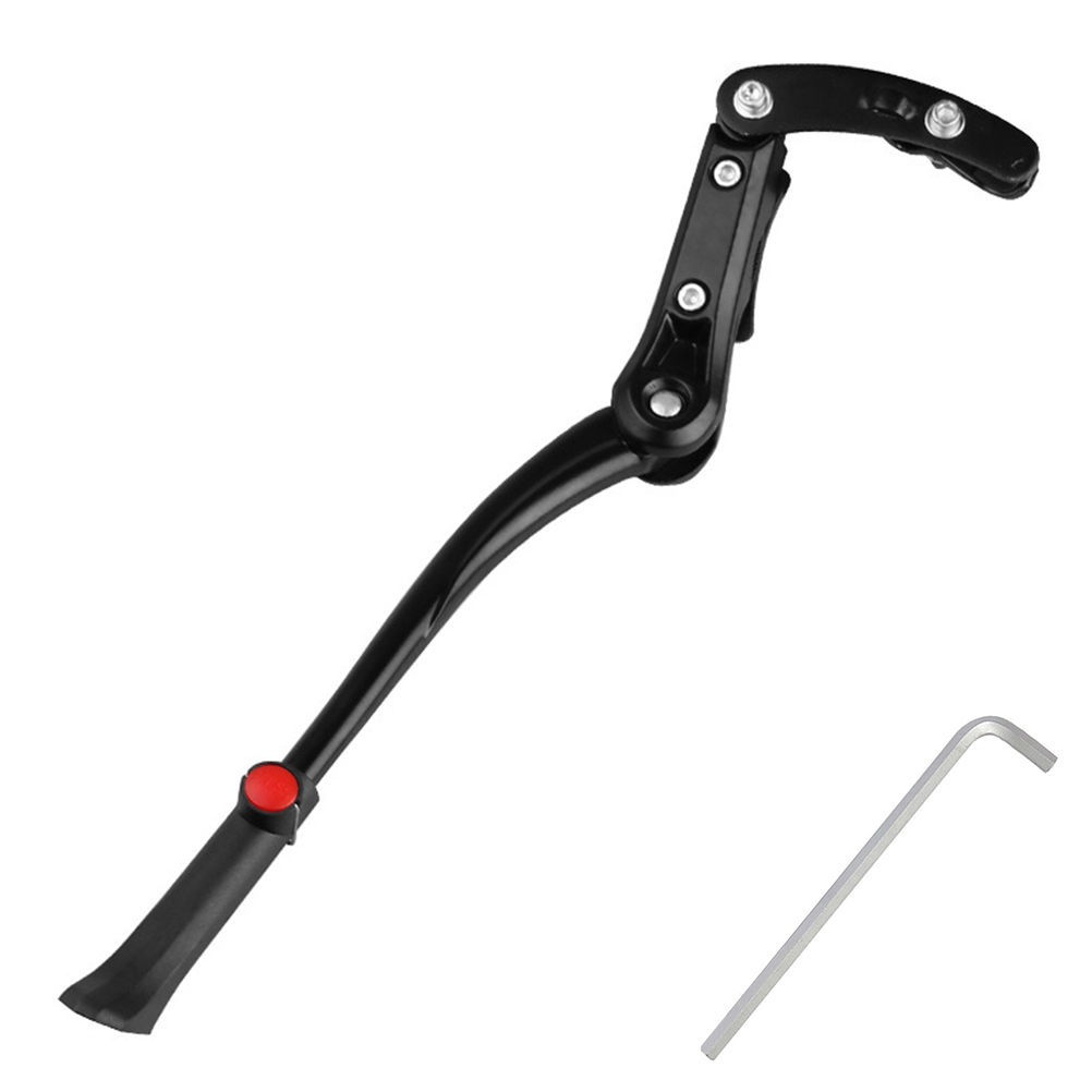 Bike Kickstand Adjustable Bicycle KickStand MTB Road Bike Side Kick Stand Foot Bicycle Support Bike Parking Stand Cycling Parts