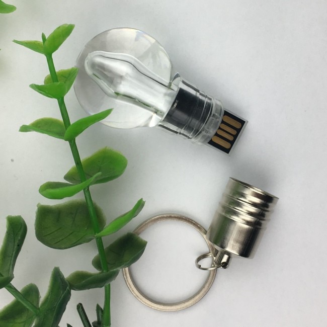 Pamięć USB 2.0 32GB prawdziwa pojemność Pendrives 128MB 4GB lekkie szkło żarówka + pudełko 16GB 64GB pendrive Ceartive prezenty