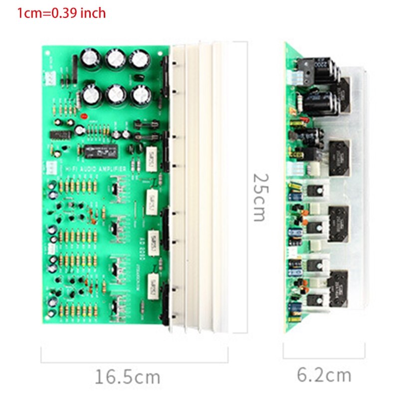 AMPLIFICADOR DE POTENCIA H052 de 2,0 canales, altavoz para sistema de Audio en casa, 150W + 150W