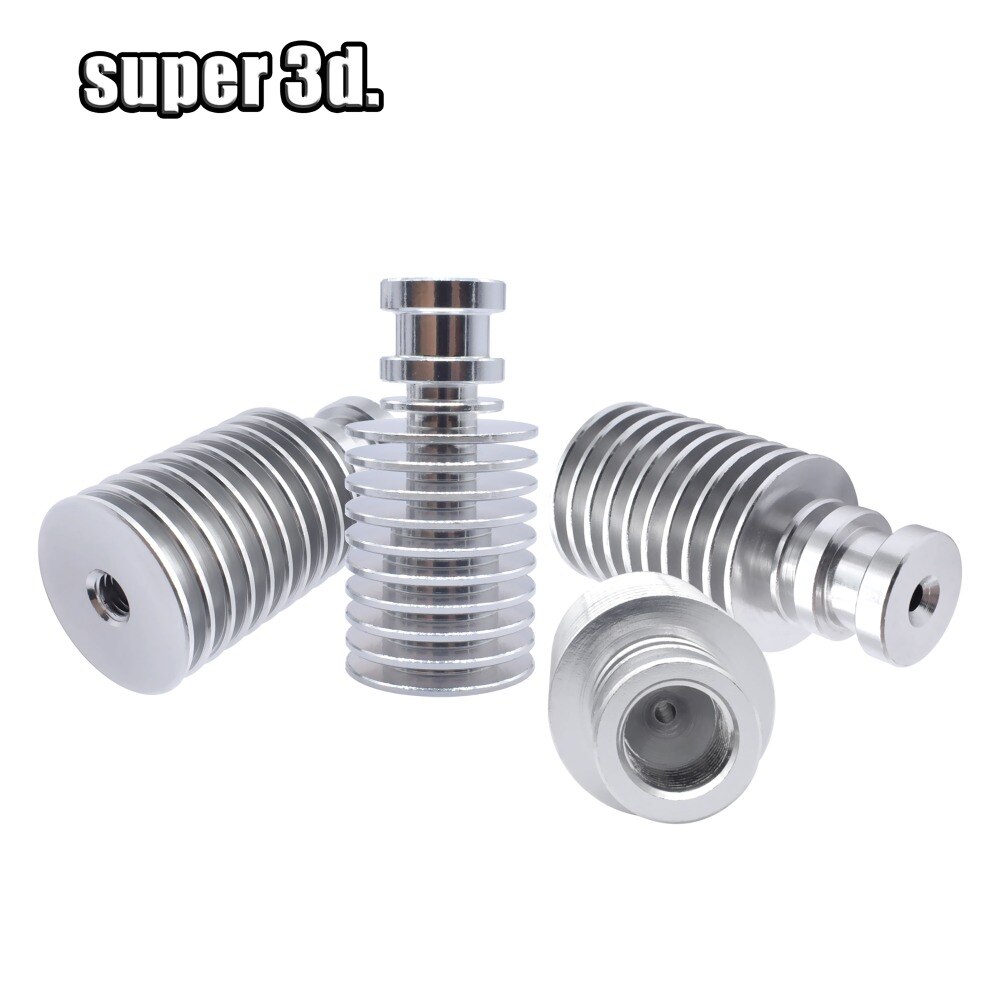 Radiador extrusor de cabeza en J V5 para impresora 3D tubo de disipador de calor de larga/corta distancia para 1,75mm/3mm E3D V5