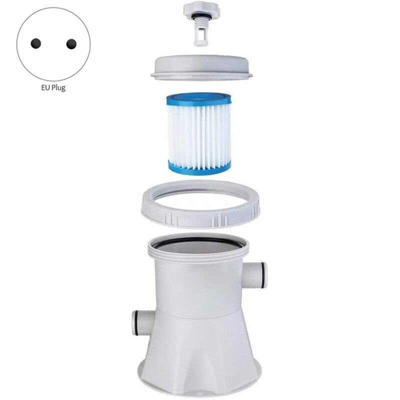 Sandfilteranlage 30,5 Cm Mit 4-Wege-Ventil – Einfache Installation Für Oberirdische Pools, Inkl. 12 Monate Garantie